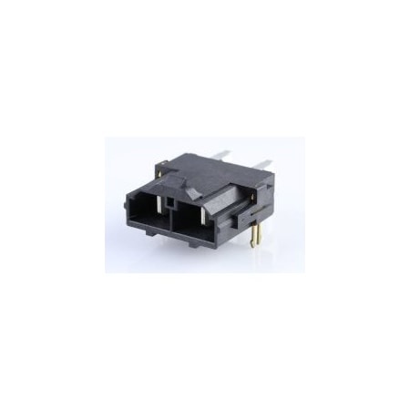 Molex MiniFit Sr Hdr Assy 062 Clip 2 Ckt Gold 42820-2213